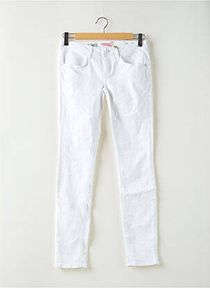 Jeans coupe slim taille basse taille basse blanc STREET ONE femme
