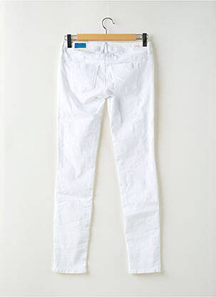 Jeans coupe slim taille basse taille basse blanc STREET ONE femme