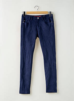 Pantalon slim taille basse taille basse bleu STREET ONE femme