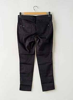 Pantalon 7/8 stretch taille basse marron STREET ONE femme