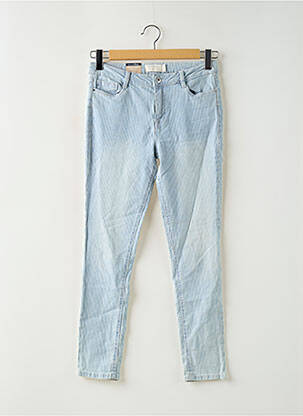 Jeans skinny stretch taille basse bleu TOM TAILOR femme