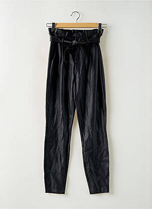 Pantalon slim taille haute taille haute noir VERO MODA femme
