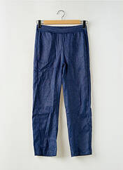 Pantalon droit bleu BELLITA pour femme seconde vue