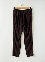 Pantalon droit marron AMELIE & AMELIE pour femme seconde vue