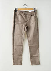 Pantalon slim marron OPUS pour femme seconde vue