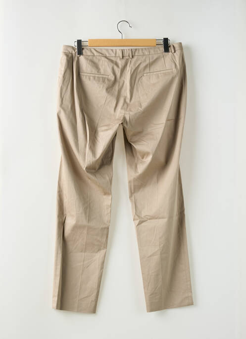 Pantalon chino tissage popeline taille normale beige ESPRIT femme
