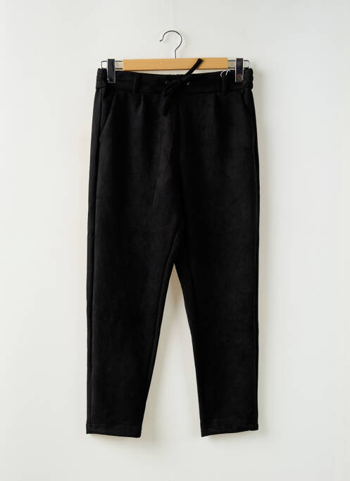 Pantalon droit stretch taille normale noir ONLY femme