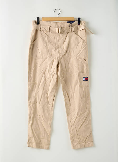 Pantalon cargo beige TOMMY HILFIGER pour femme