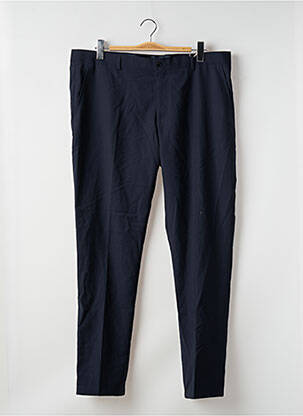 Pantalon 7/8 taille à pinces taille normale bleu ESPRIT homme