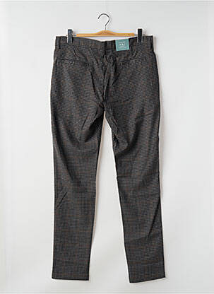 Pantalon slim taille à pinces taille normale bleu HAZE&FINN homme