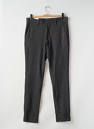 Pantalon chino tissage chiné taille normale gris JACK & JONES homme