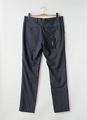 Pantalon slim tissage chiné taille normale bleu SELECTED homme