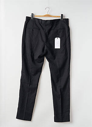 Pantalon slim tissage chiné taille normale noir SELECTED homme