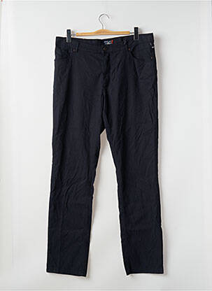 Pantalon slim tissage popeline taille normale bleu STATE OF ART homme