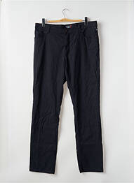 Pantalon slim tissage popeline taille normale bleu STATE OF ART homme