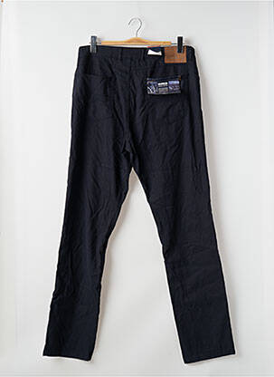 Pantalon slim tissage popeline taille normale bleu STATE OF ART homme
