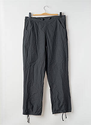 Pantalon droit tissage popeline taille normale gris SUBDUED homme
