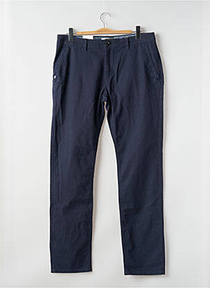 Pantalon chino tissage popeline taille normale bleu TOM TAILOR homme