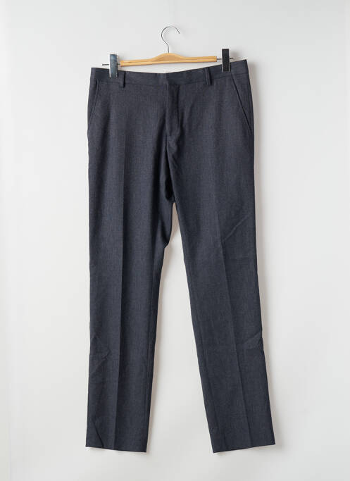 Pantalon slim tissage chiné taille normale bleu SELECTED homme