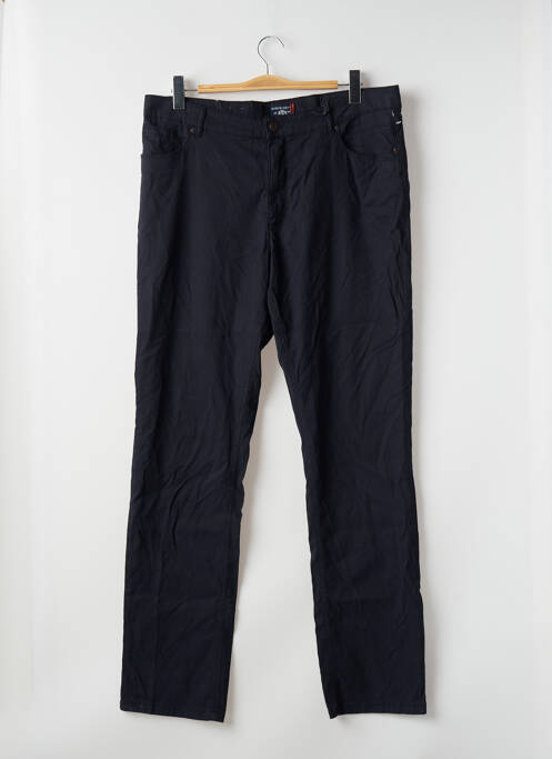 Pantalon slim tissage popeline taille normale bleu STATE OF ART homme