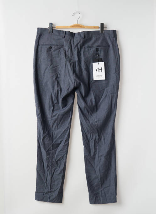 Pantalon 7/8 bleu SELECTED pour homme
