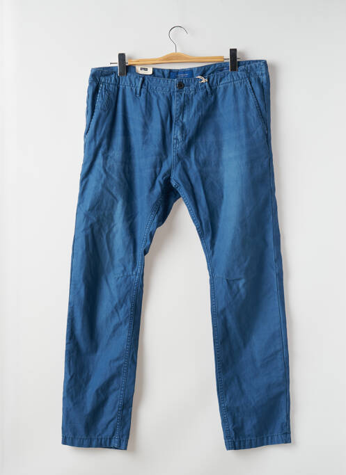 Pantalon chino bleu SCOTCH & SODA pour homme
