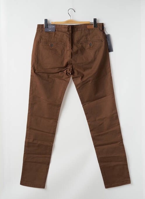 Pantalon chino marron BRUCE & BUTLER  pour homme