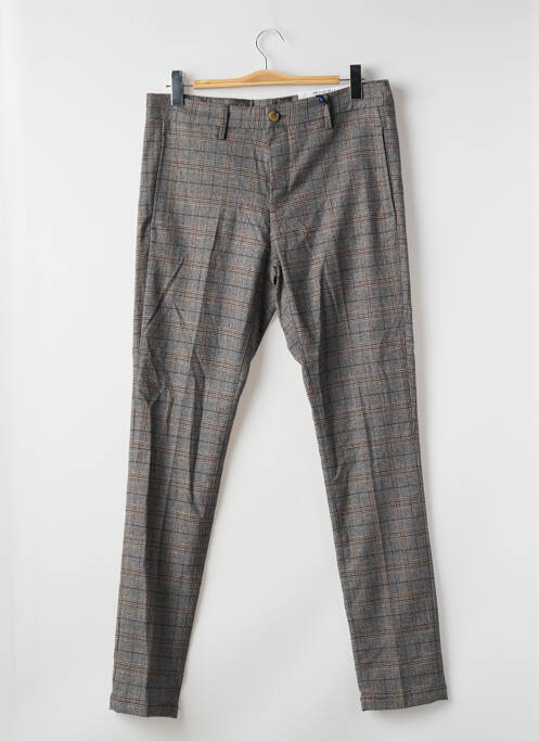 Pantalon chino marron PRIVATE BLUE pour homme