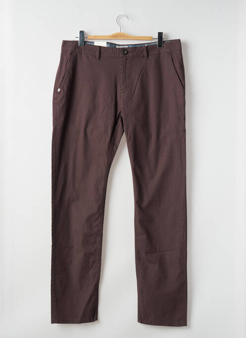 Pantalon chino marron TOM TAILOR pour homme