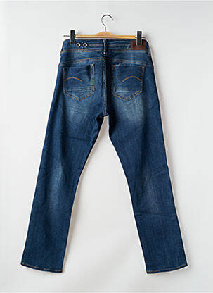 Jeans coupe droite stretch taille basse bleu G STAR femme