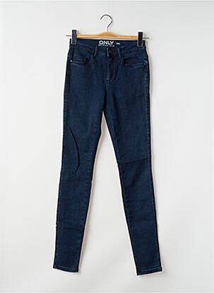 Jeans skinny tissage brut taille normale bleu ONLY femme