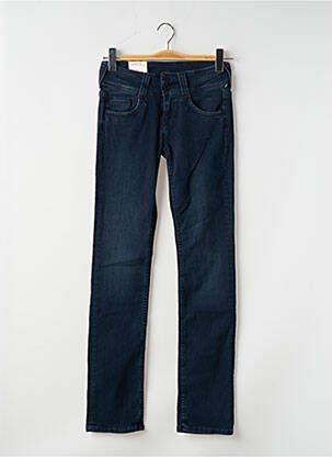 Jeans coupe droite stretch taille normale bleu PEPE JEANS femme