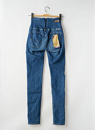 Jeans skinny push-up taille haute bleu SALSA femme