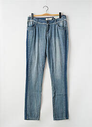 Jeans coupe droite stretch taille normale bleu STREET ONE femme