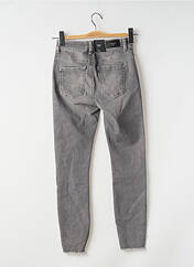 Jeans skinny gris VERO MODA pour femme seconde vue
