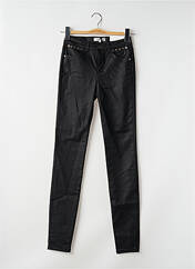 Pantalon slim noir MORGAN pour femme seconde vue