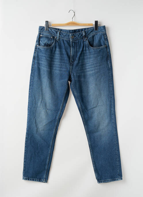 Jean coupe mom délavé taille haute bleu PEPE JEANS femme