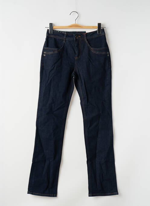 Jeans coupe droite stretch taille normale bleu STREET ONE femme