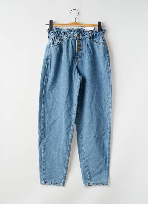 Jean coupe Mom bleu ONLY pour femme