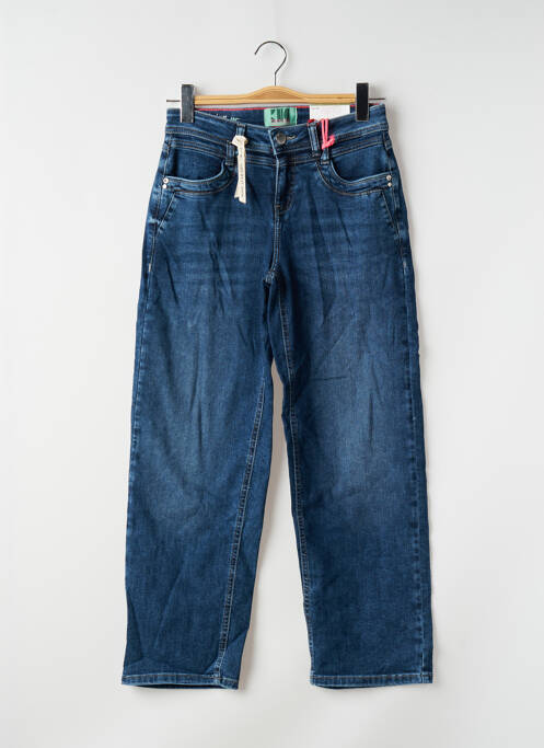 Jeans coupe droite bleu STREET ONE pour femme