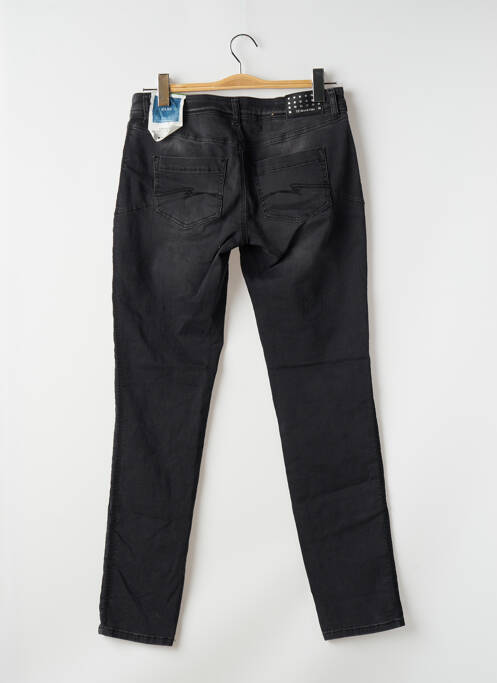 Jeans coupe slim gris STREET ONE pour femme