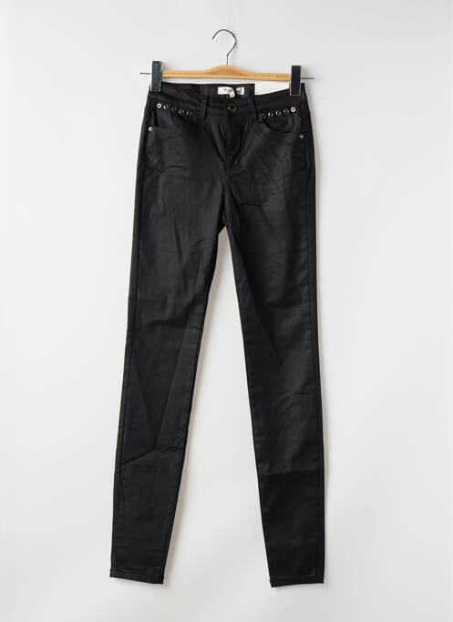 Pantalon slim noir MORGAN pour femme