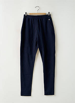 Pantalon slim taille élastique taille normale bleu GARCIA femme