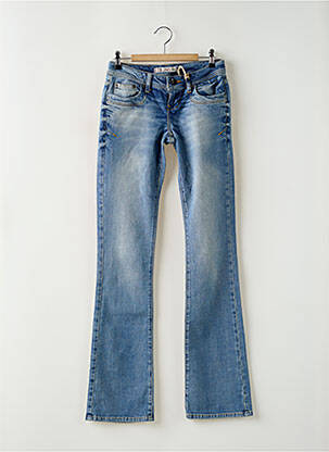 Jeans bootcut stretch taille basse bleu LTB femme