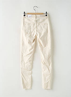 Jeans skinny taille haute taille haute beige ONLY femme