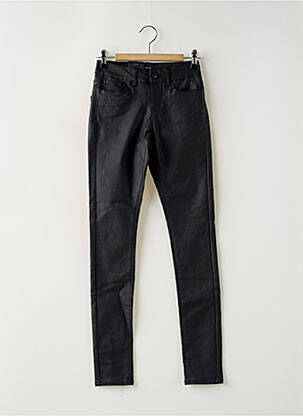Pantalon slim taille basse taille basse noir VERO MODA femme