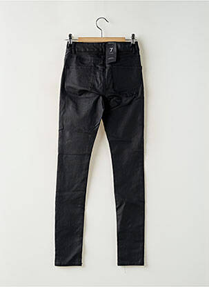 Pantalon slim taille basse taille basse noir VERO MODA femme
