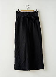 Pantalon 7/8 taille haute taille haute noir VERO MODA femme