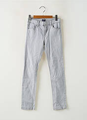 Jeans coupe slim gris KIABI pour fille seconde vue