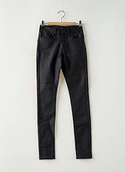 Pantalon slim noir VERO MODA pour femme seconde vue